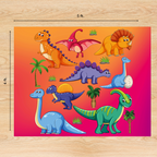 Dino World Kids Play Mat