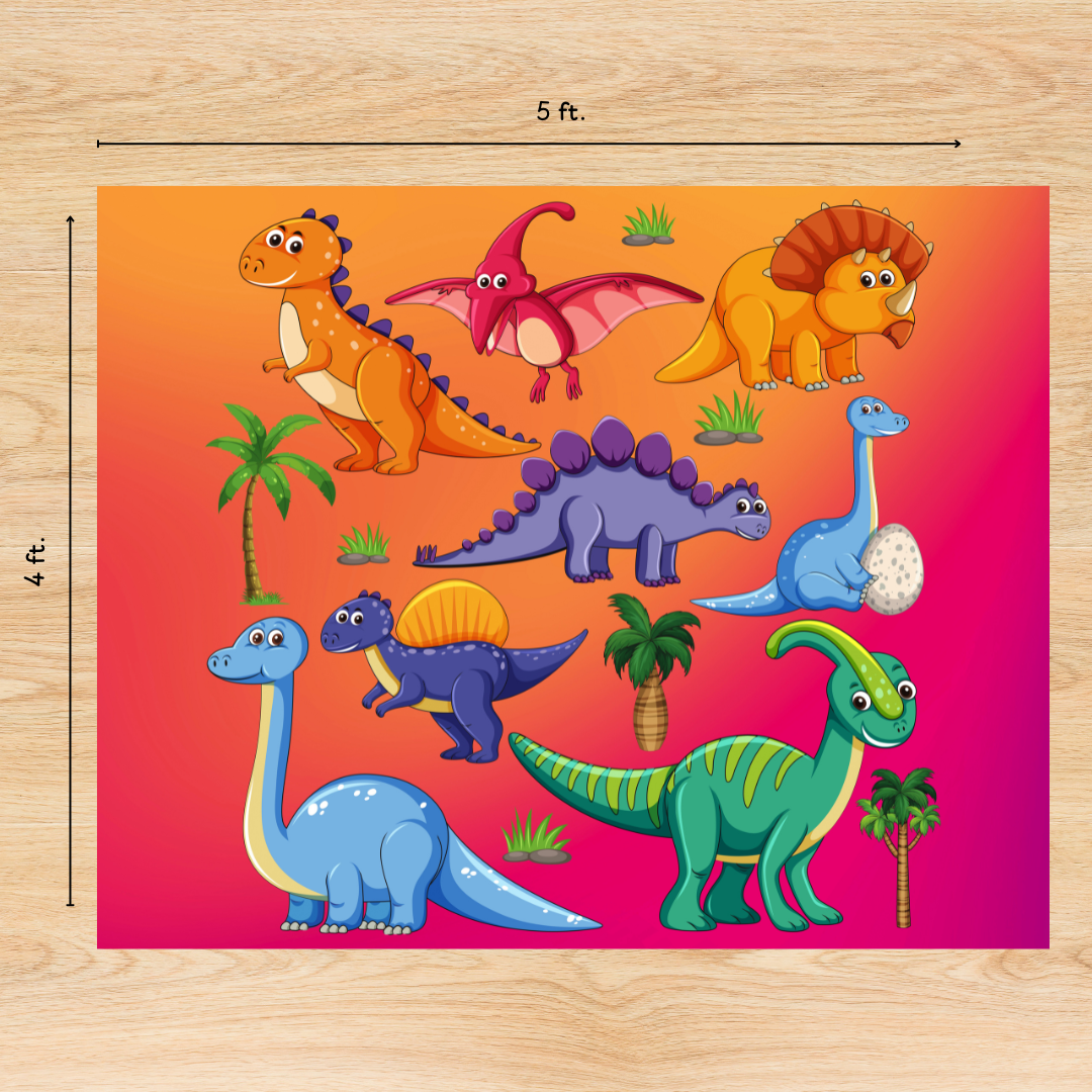 Dino World Kids Play Mat