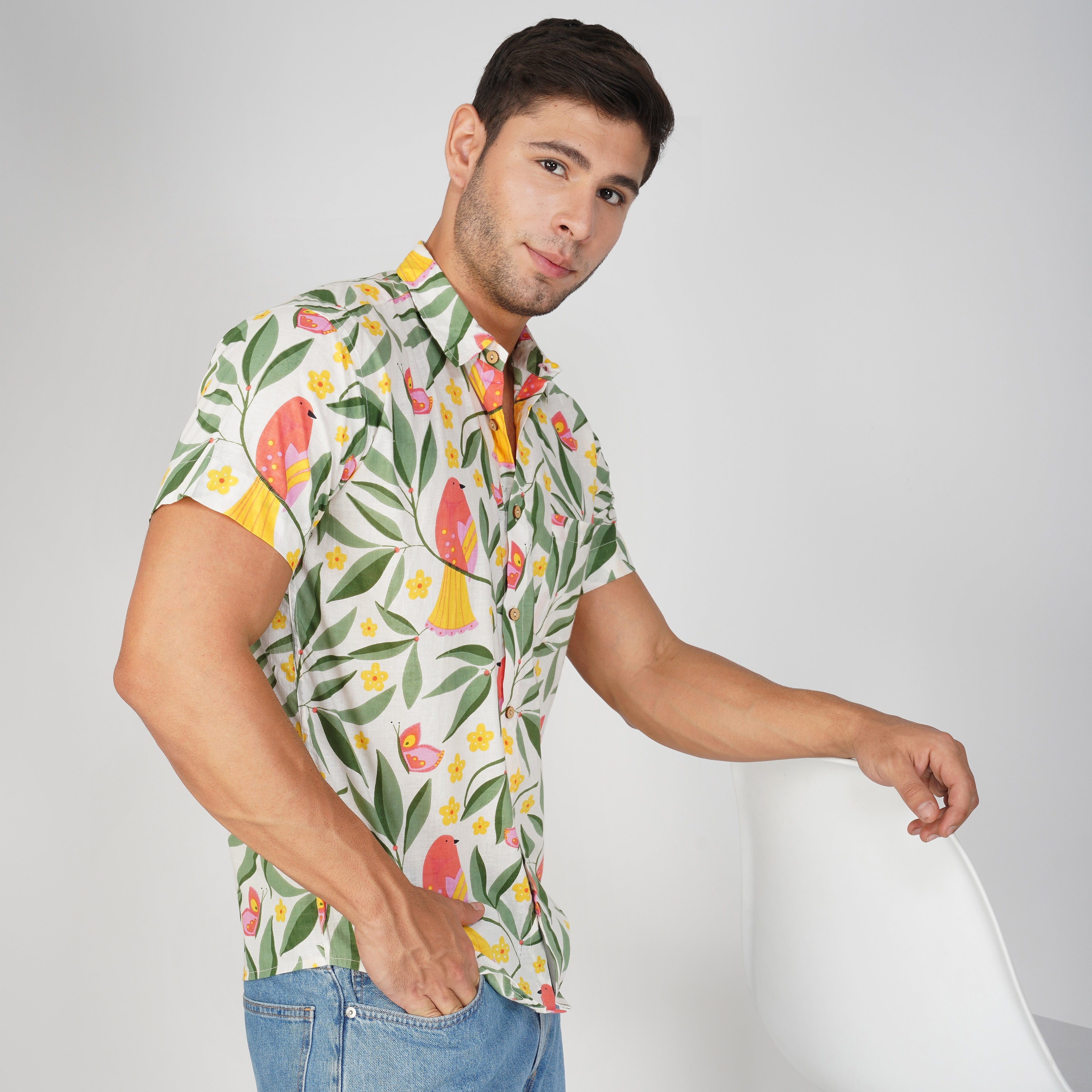 White Bird| Family Twinning (Baby Boy): Match in Style! | Pure Cotton