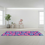 Kids Yoga Mat- Evil Eye Pink