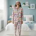 Over The Rainbow| Adult Nightsuit Set| Pure Cotton