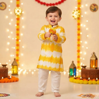Haldi Rang Kurta Pajama Set | Yellow | Pure Cotton