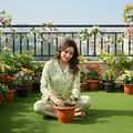 Green Hearts | Adult Nightsuit Set| Pure Cotton
