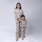 Jungle Safari Twinning Nightsuit Set| Pure Cotton