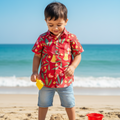 Holiday Shirt for Boys| Red Bird| Pure Cotton