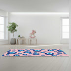 Evil Eye Kids Yoga Mat Peach