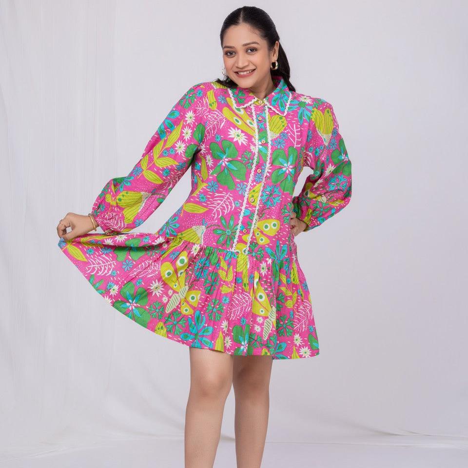 Neon Garden| Family Twinning (Baby Girl): Match in Style! | Pure Cotton