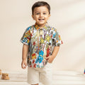 Cotton Boys Shirt Jungle Safari