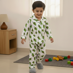 Avocado Twinning Nightsuit Set| Pure Cotton