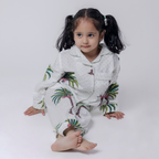 Tropical Dreams| Kids Nightsuit Set| Pure Cotton
