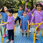 Cotton Blue Boota Sibling Twinning Outfits