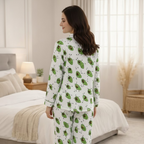 Avocado Twinning Nightsuit Set| Pure Cotton