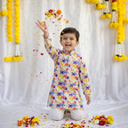Joyful Colour  Kurta Pajama Set for Boys| Pure Cotton