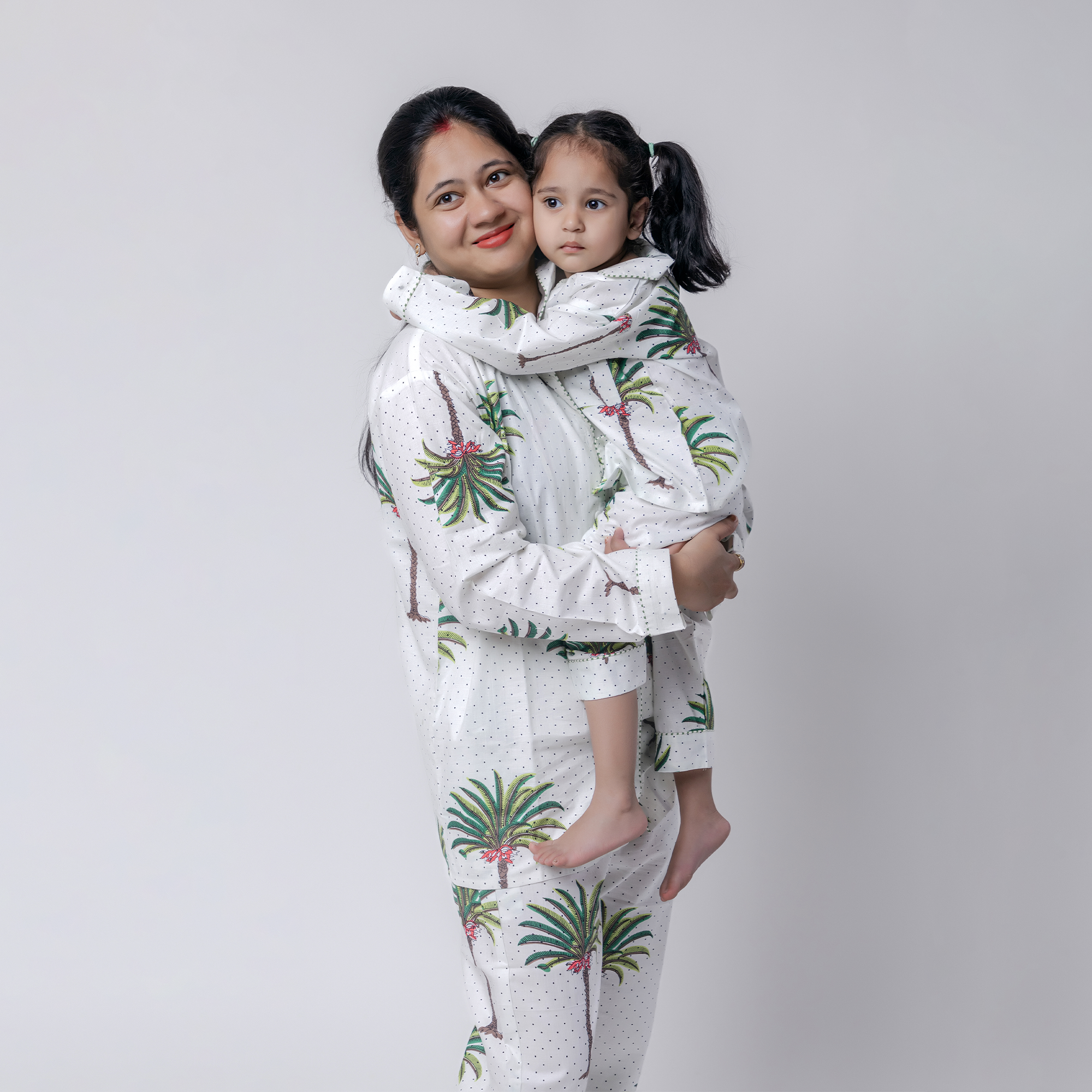 Tropical Dreams| Adult Nightsuit Set| Pure Cotton