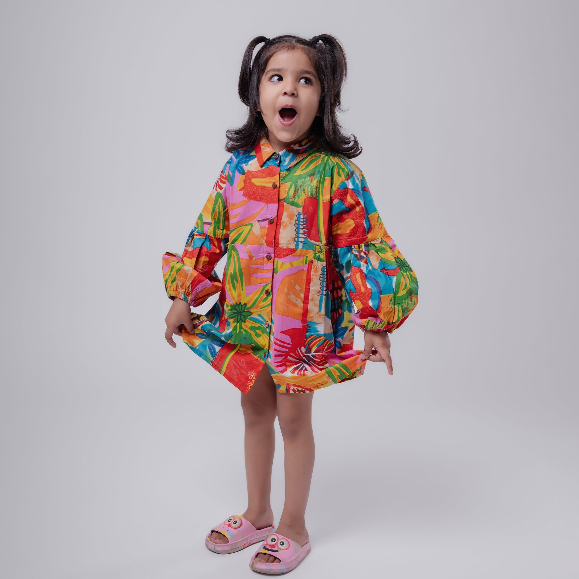 Cotton Girls Kids Dress Birthday Party