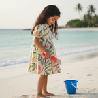 White Bird Dress for Girls| Pure Cotton