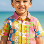 Small Dot Shirt for Boy | Pure Cotton