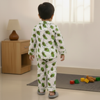 Avocado | Kids Night suit Set |Pure Cotton