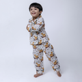 Jungle Safari| Kids Nightsuit Set |Pure Cotton