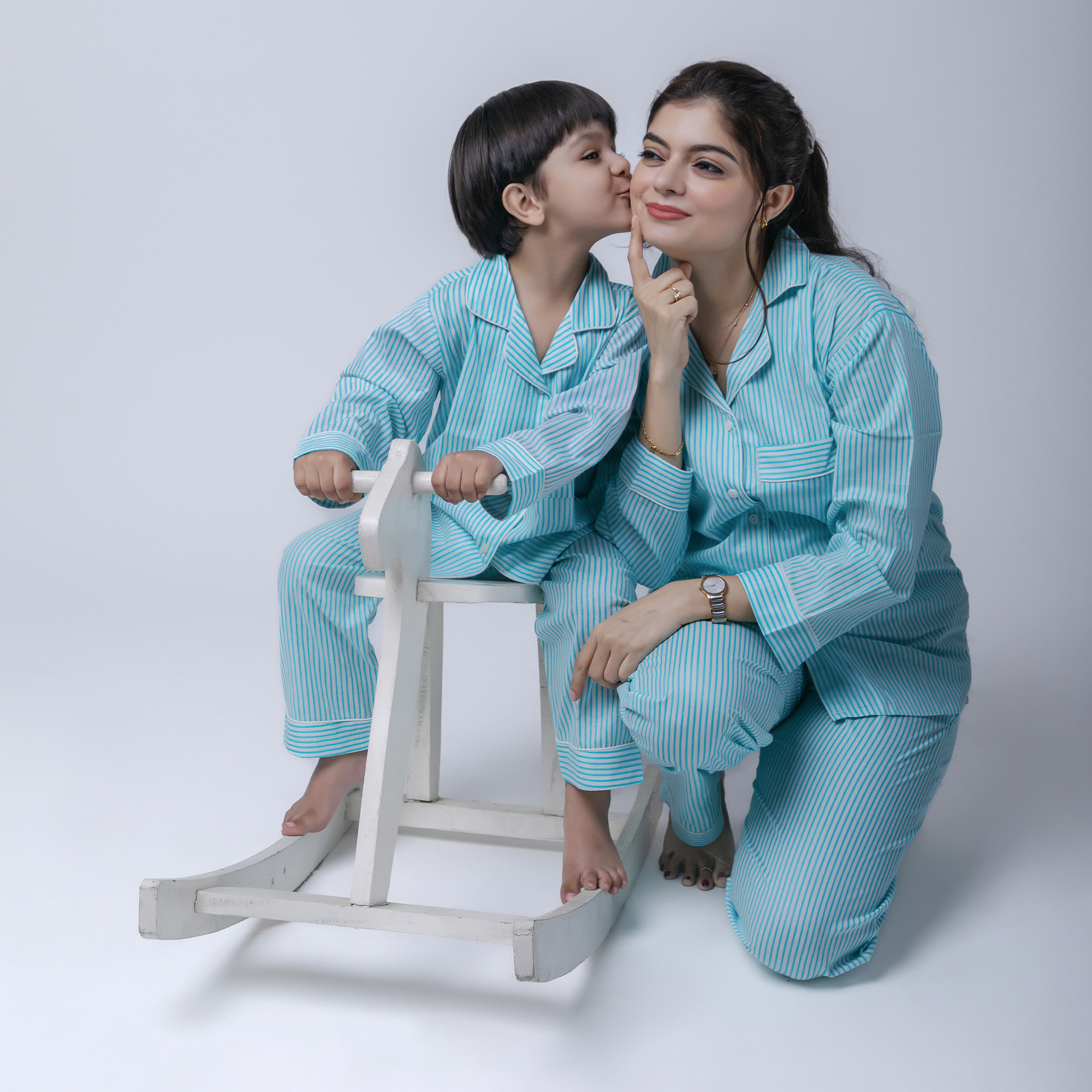 Day Dreaming | Adult Nightsuit Set| Pure Cotton