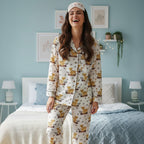 Jungle Safari| Adult Nightsuit Set| Pure Cotton