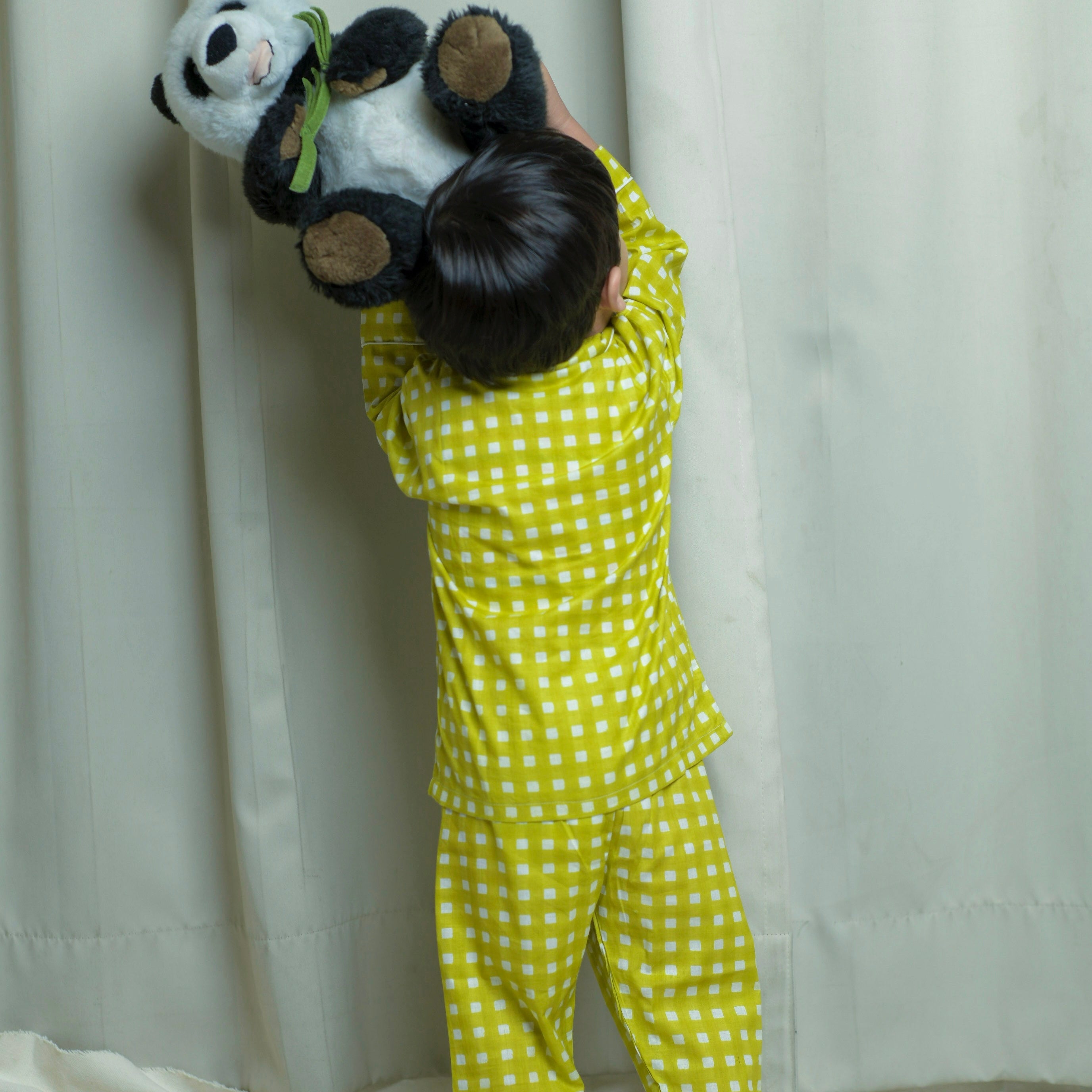 Green Paradise| Kids Nightsuit Set |Pure Cotton