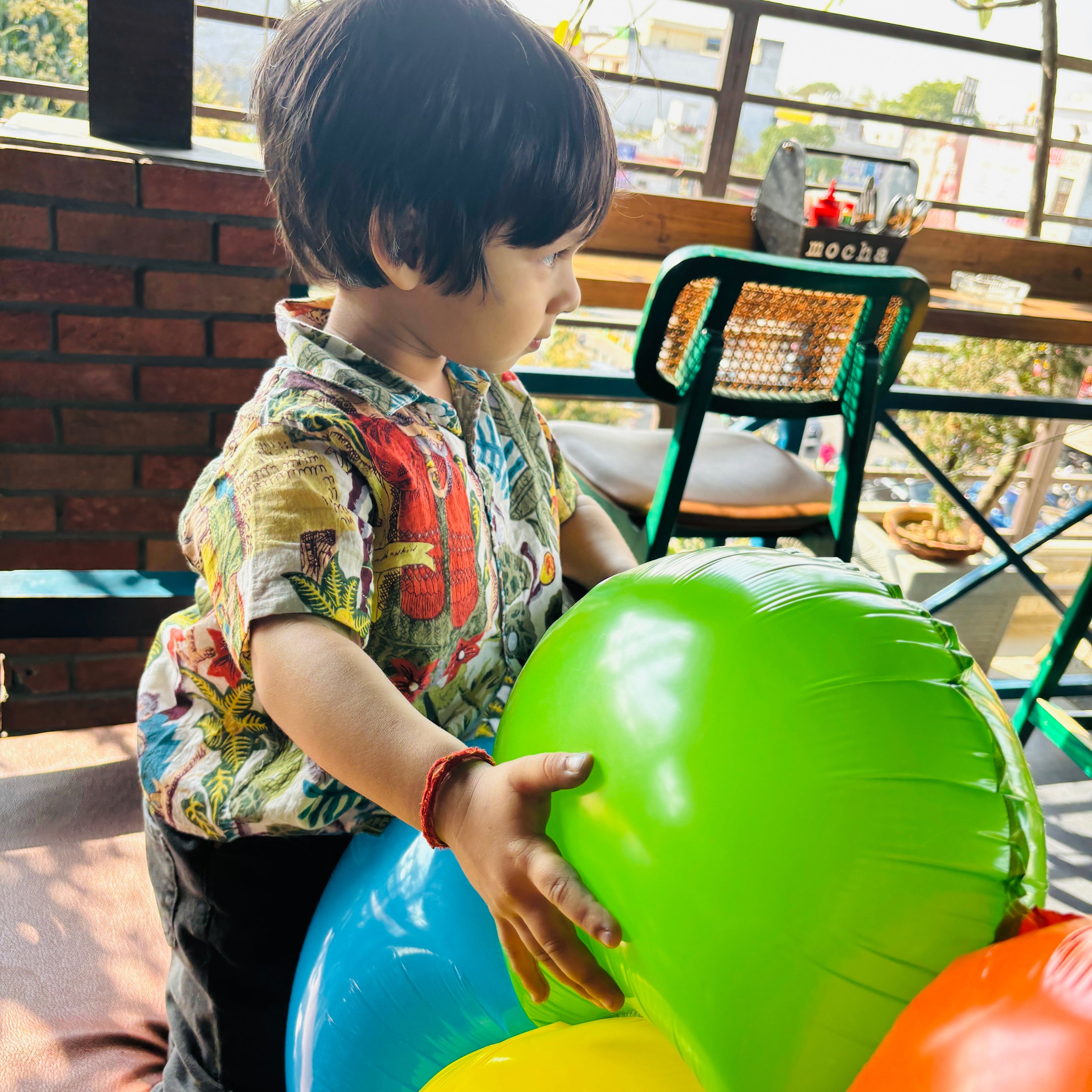 Cotton Boys Shirt Jungle Safari