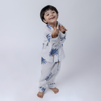 Vacation Mode| Kids Nightsuit Set |Pure Cotton