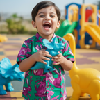 Cotton Boys Shirt Rabbit