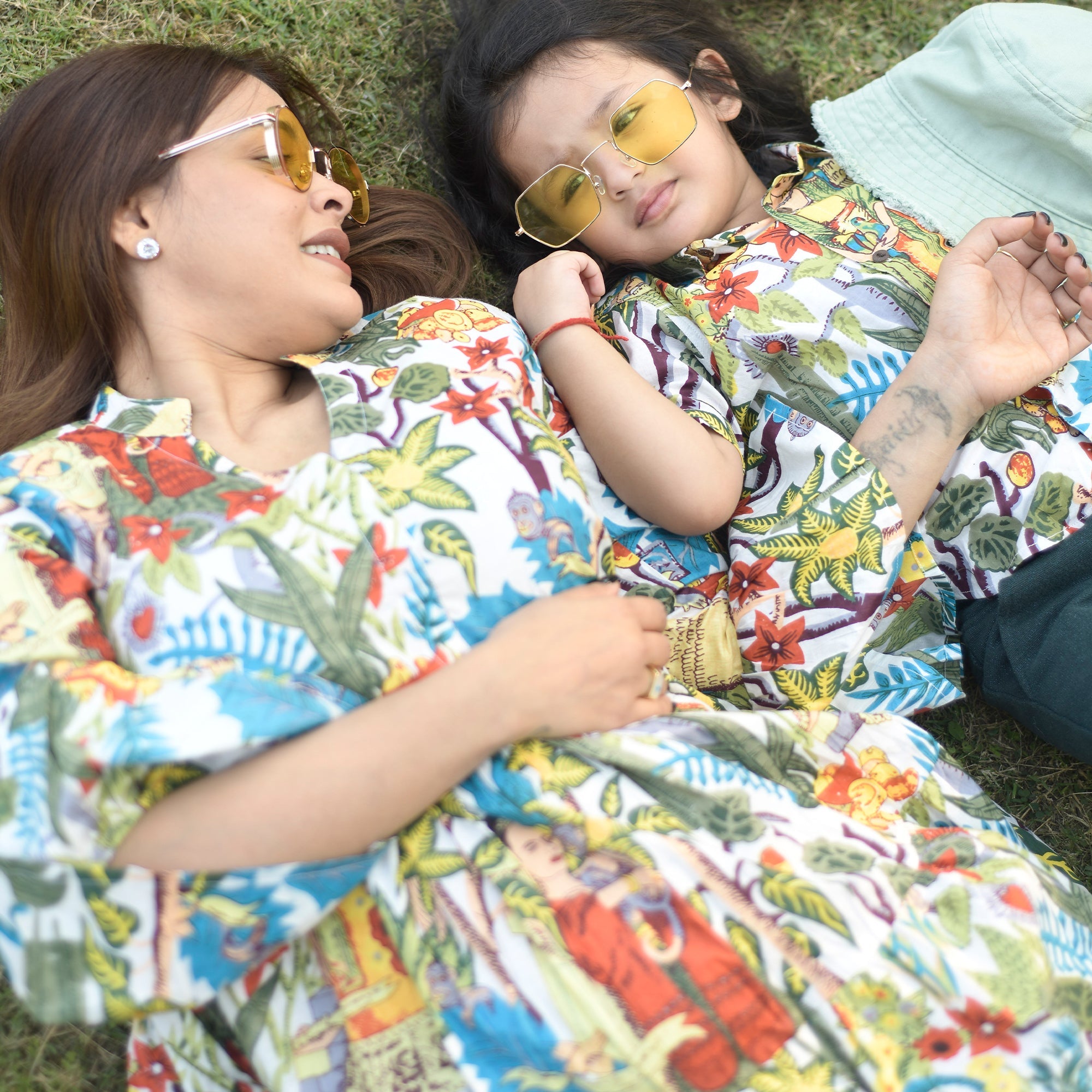 Cotton Jungle Safari Twinning Outfits for Moms & Boys: Match in Style!