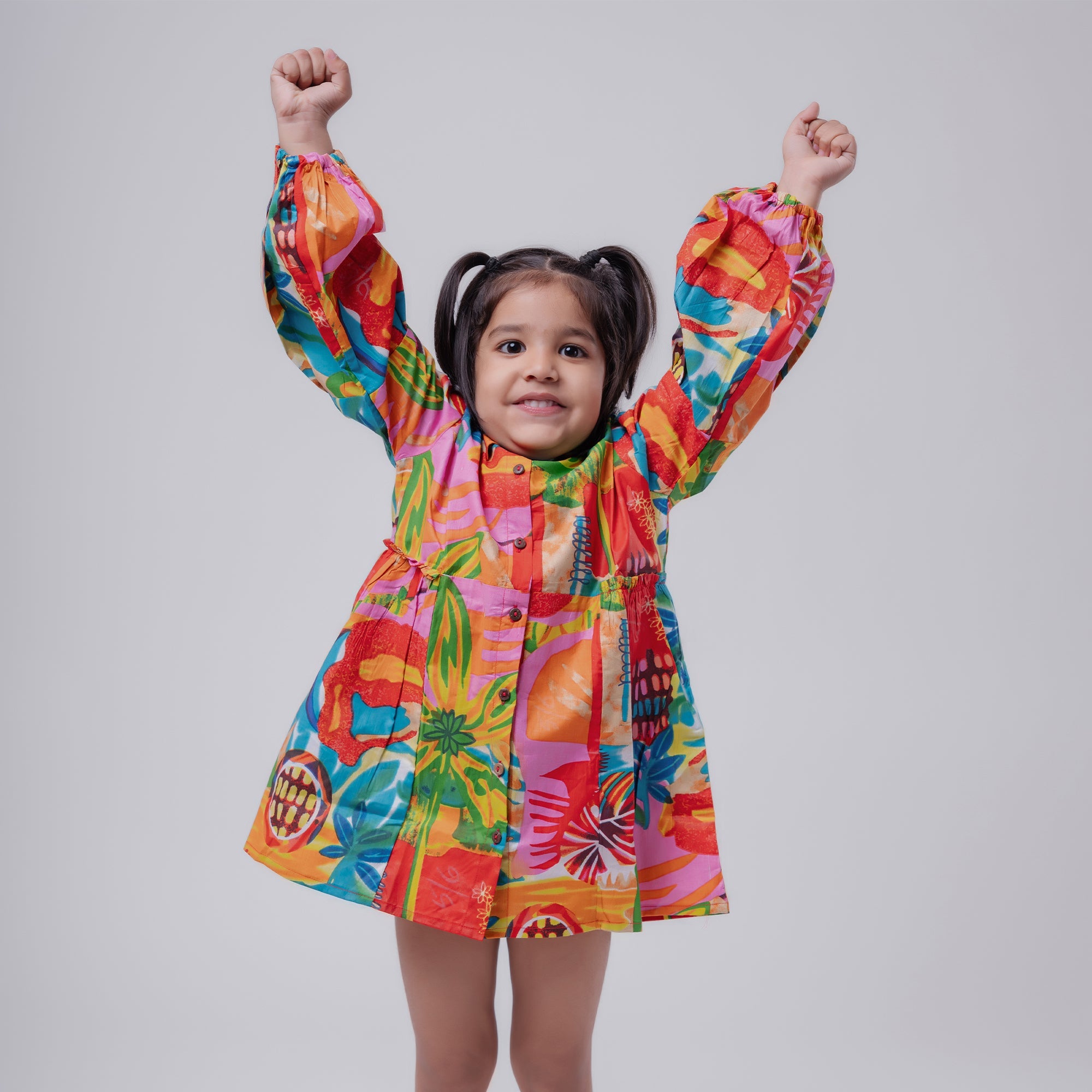 Cotton Girls Kids Dress Birthday Party