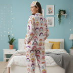 Over The Rainbow| Adult Nightsuit Set| Pure Cotton