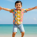 Small Dot Shirt for Boy | Pure Cotton