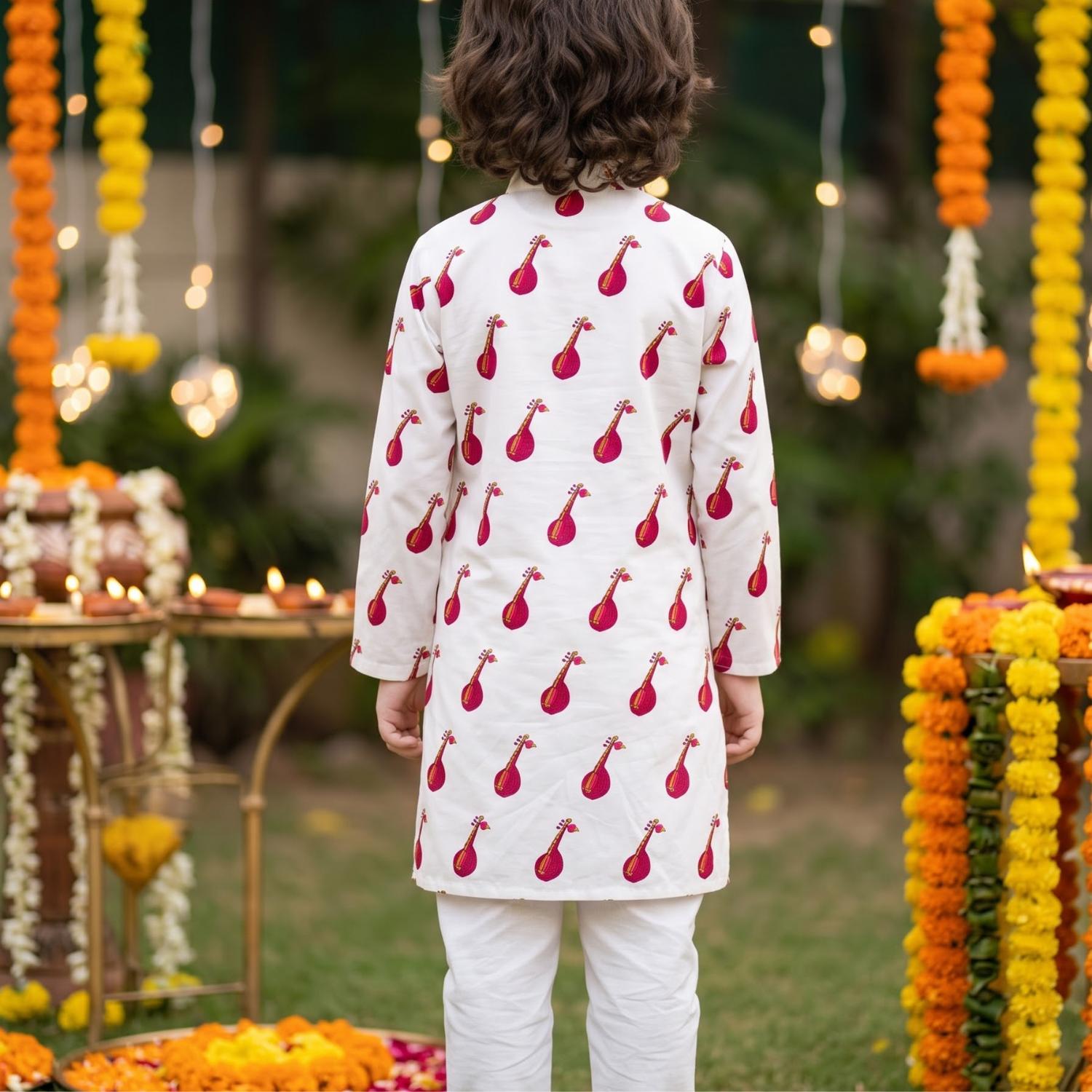Sitar Kurta Pajama Set for Boys| Pure Cotton