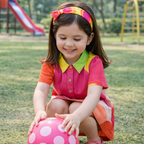 Poppins Short Shirt Dress for Girl| Pure Cotton