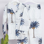 Vacation Mode| Adult Nightsuit Set| Pure Cotton