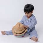 Classy Strips| Kids Nightsuit Set |Pure Cotton