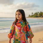 Cotton Girls Kids Dress Birthday Party