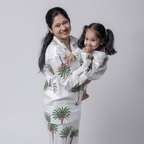 Tropical Dreams| Kids Nightsuit Set| Pure Cotton