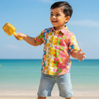 Small Dot Shirt for Boy | Pure Cotton