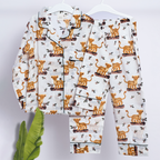 Jungle Safari| Adult Nightsuit Set| Pure Cotton