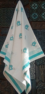 Blue Bird Bath Towel