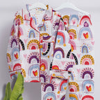 Over The Rainbow| Adult Nightsuit Set| Pure Cotton