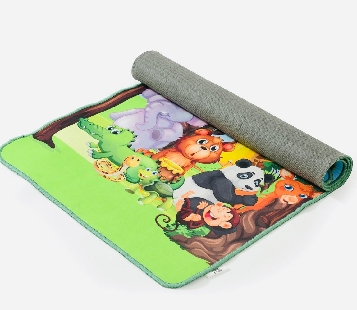 Kids Yoga Mat- Jungle Friends