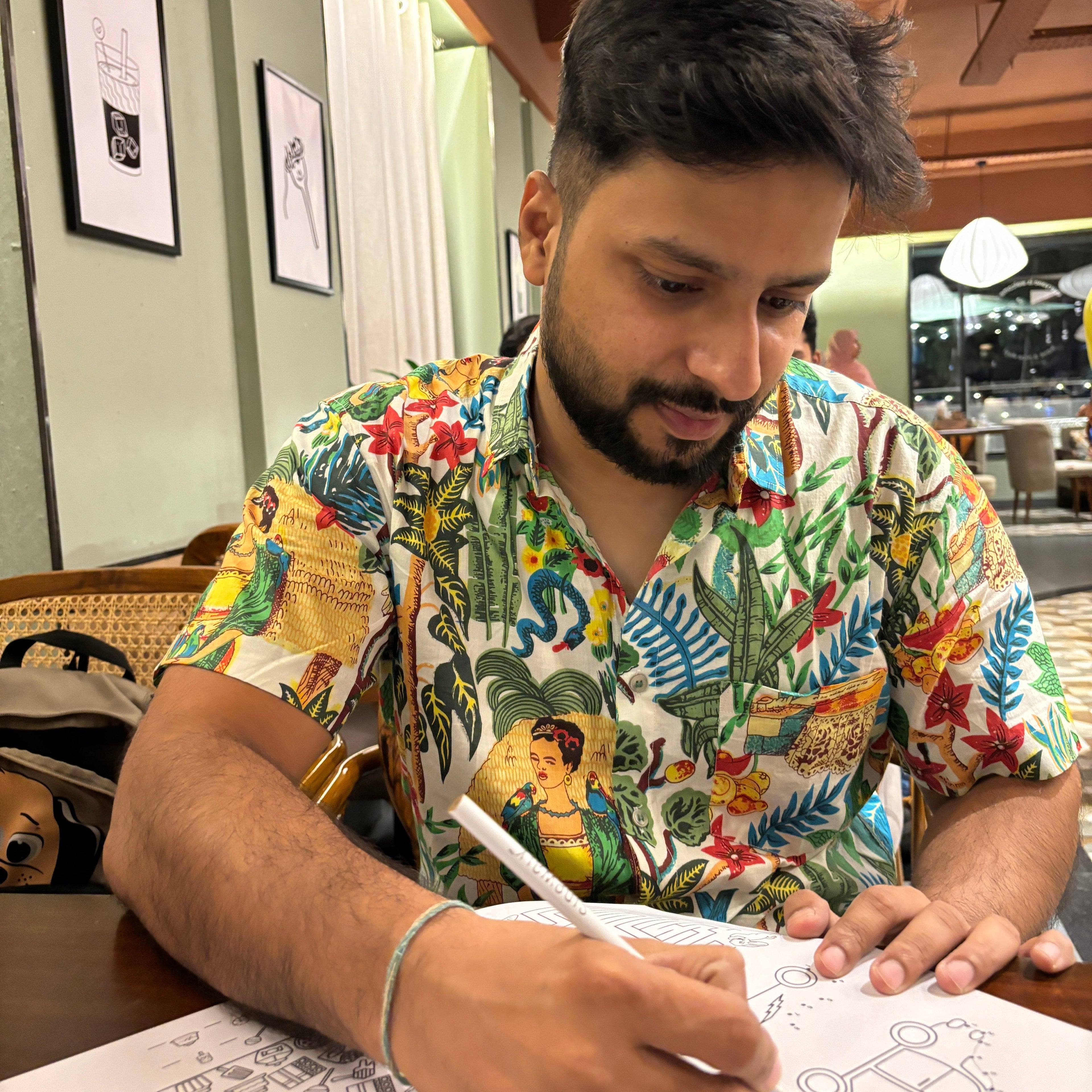 Cotton Jungle Safari Twinning Dresses for family: Match in Style! (Baby Girl)