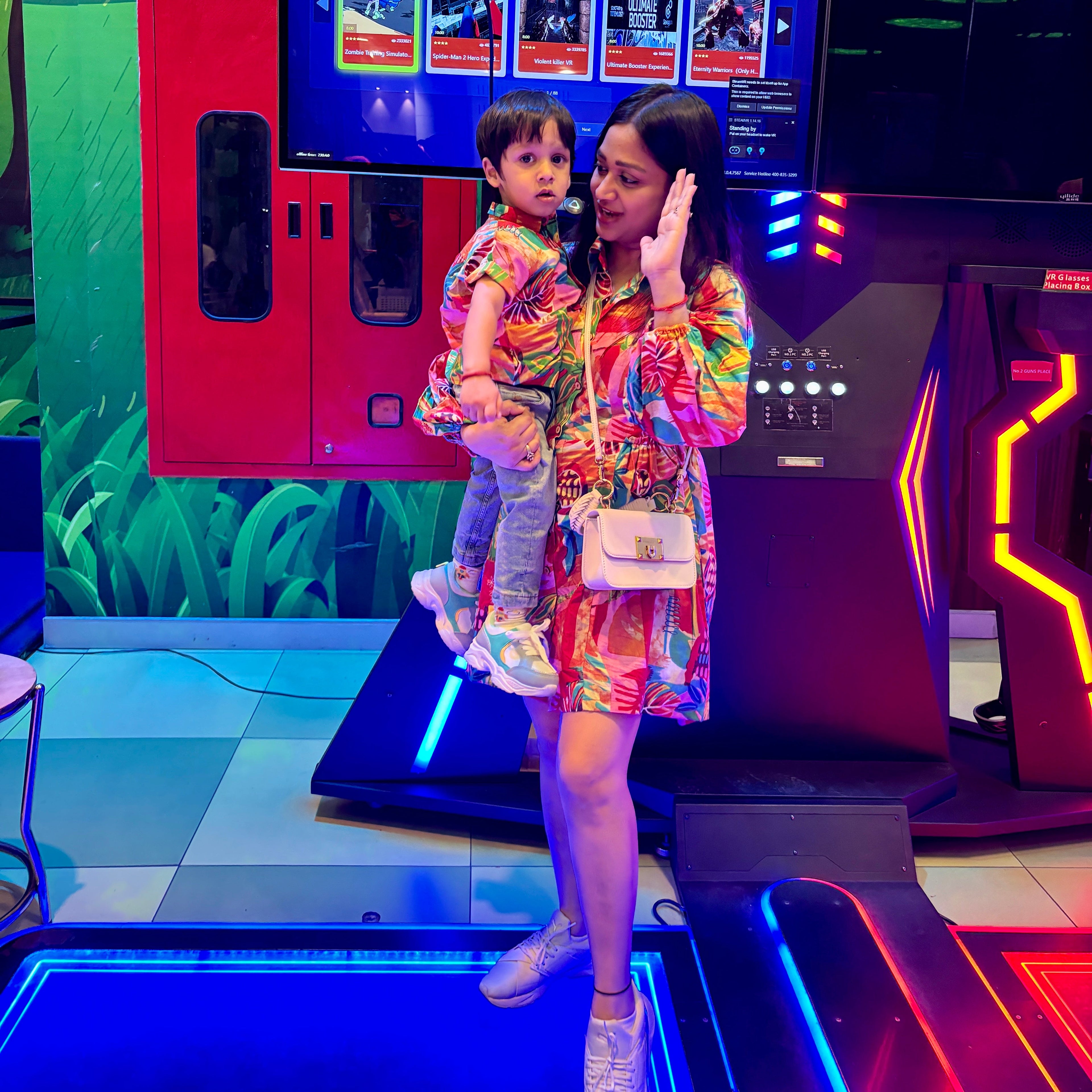 Cotton Birthday Party Twinning Dresses for Moms & Boys: Match in Style!