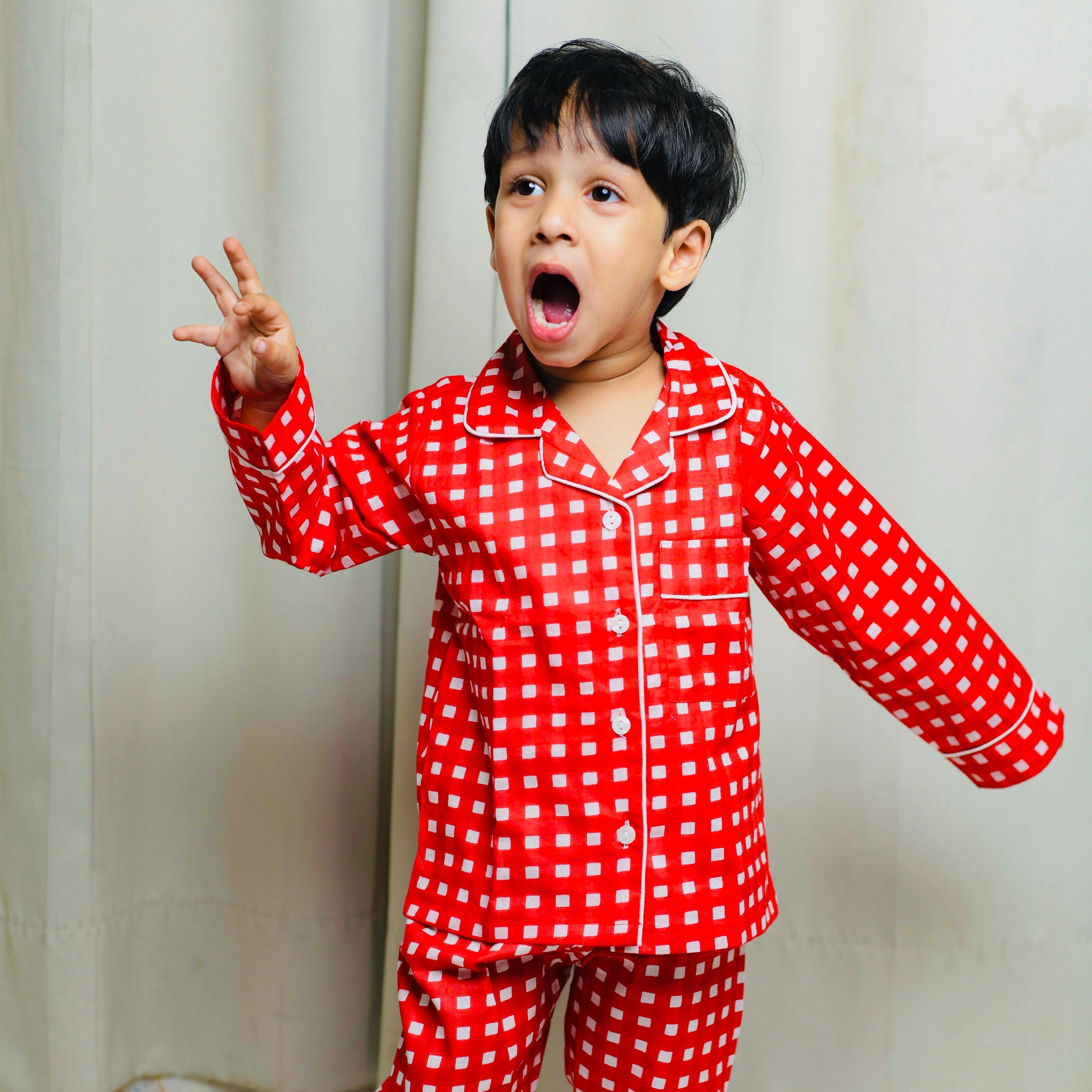 Merry Christmas| Kids Nightsuit Set |Pure Cotton