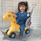 Blue Checkerboard | Kids Nightsuit Set |Pure Cotton