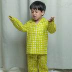 Green Paradise| Twinning Nightsuit Set| Pure Cotton