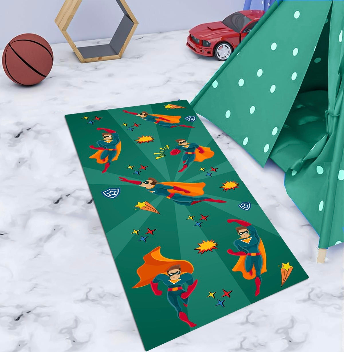 You are a Superhero Kids Yoga Mat